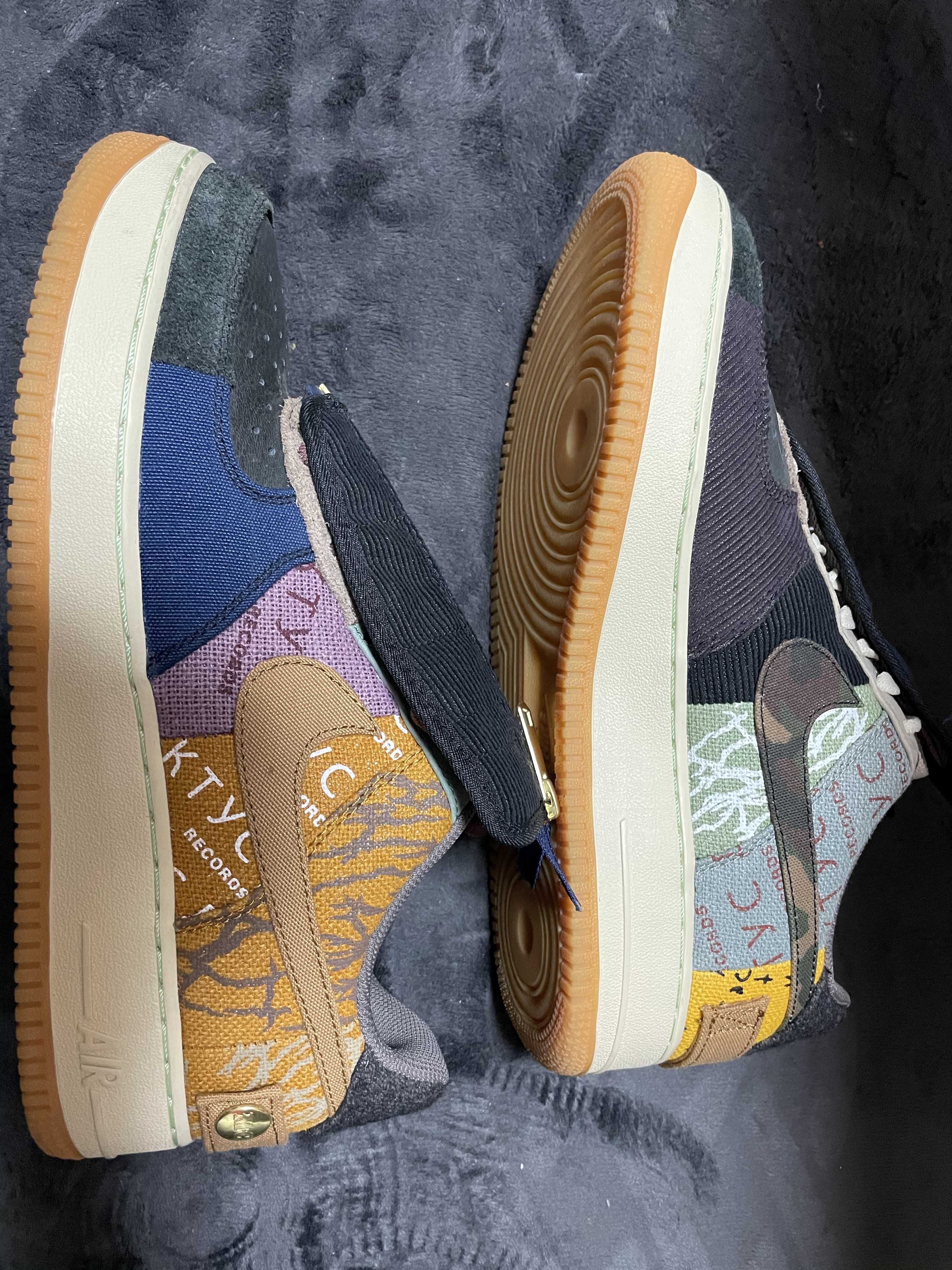 Travis Scott × Nike Air Force 1 Low Cactus Jack "Multi Color"