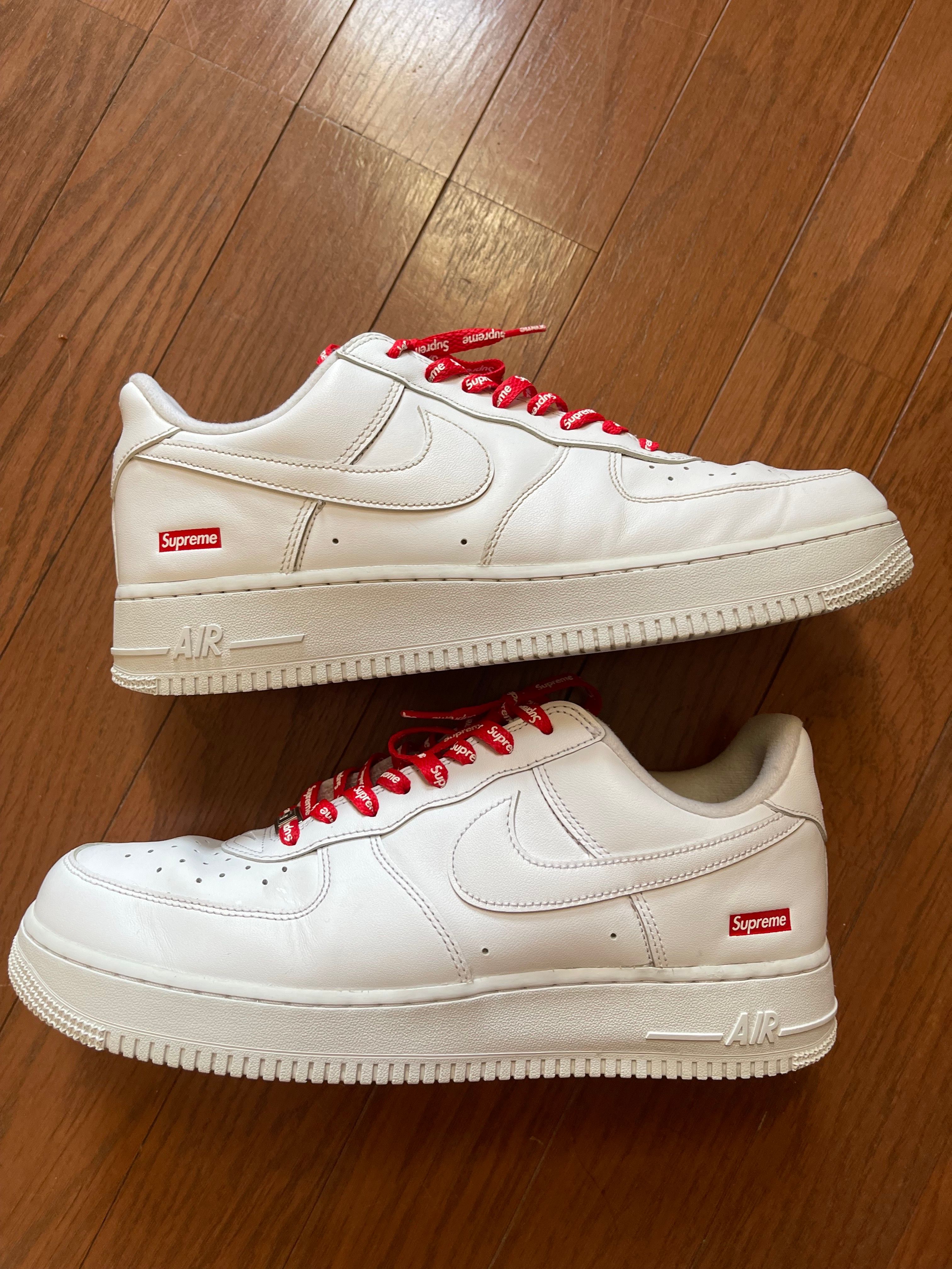 Supreme × Nike Air Force 1 Low "White"
