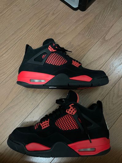 Nike Air Jordan 4 "Red Thunder/Crimson"