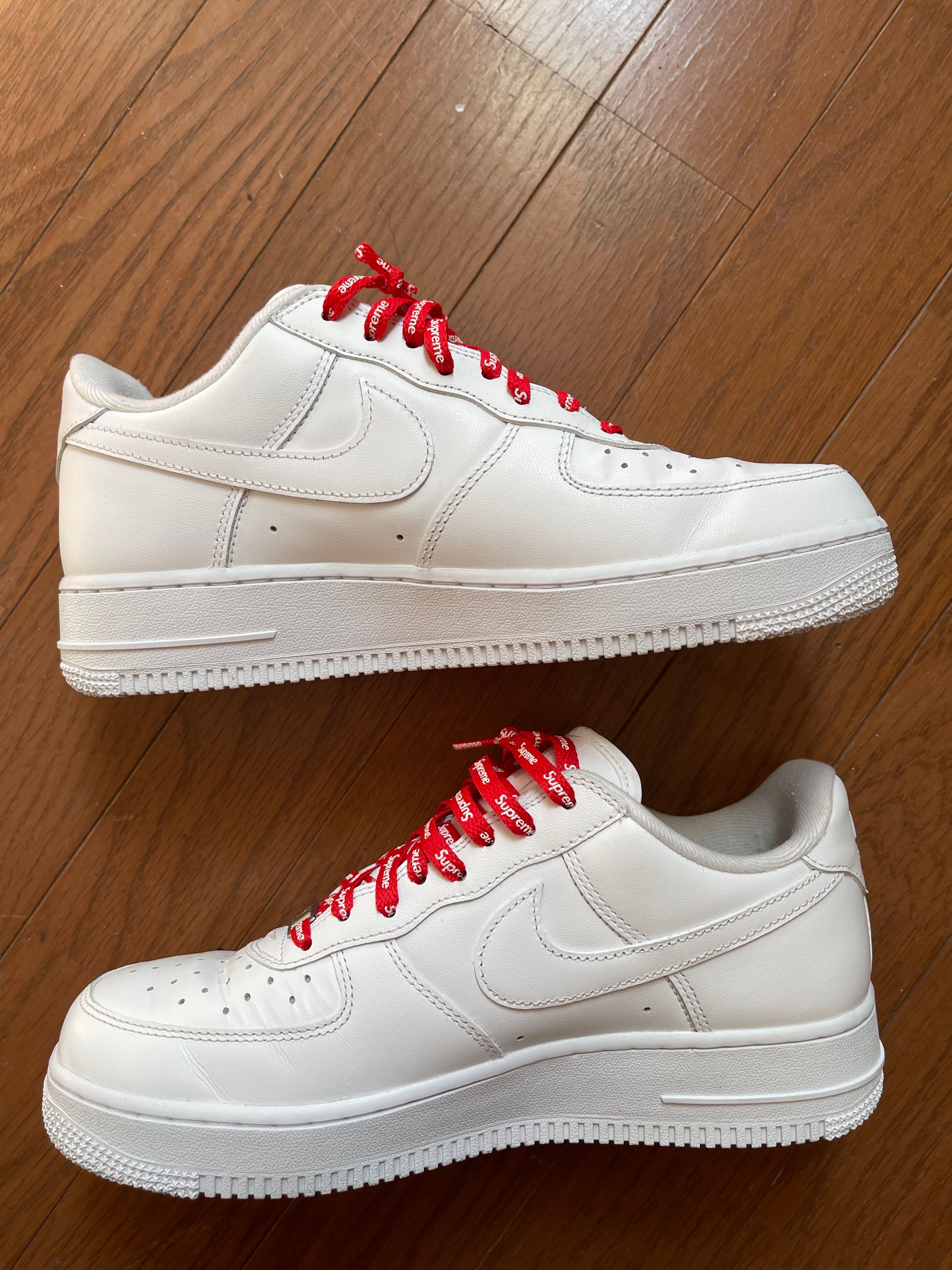Supreme × Nike Air Force 1 Low "White"