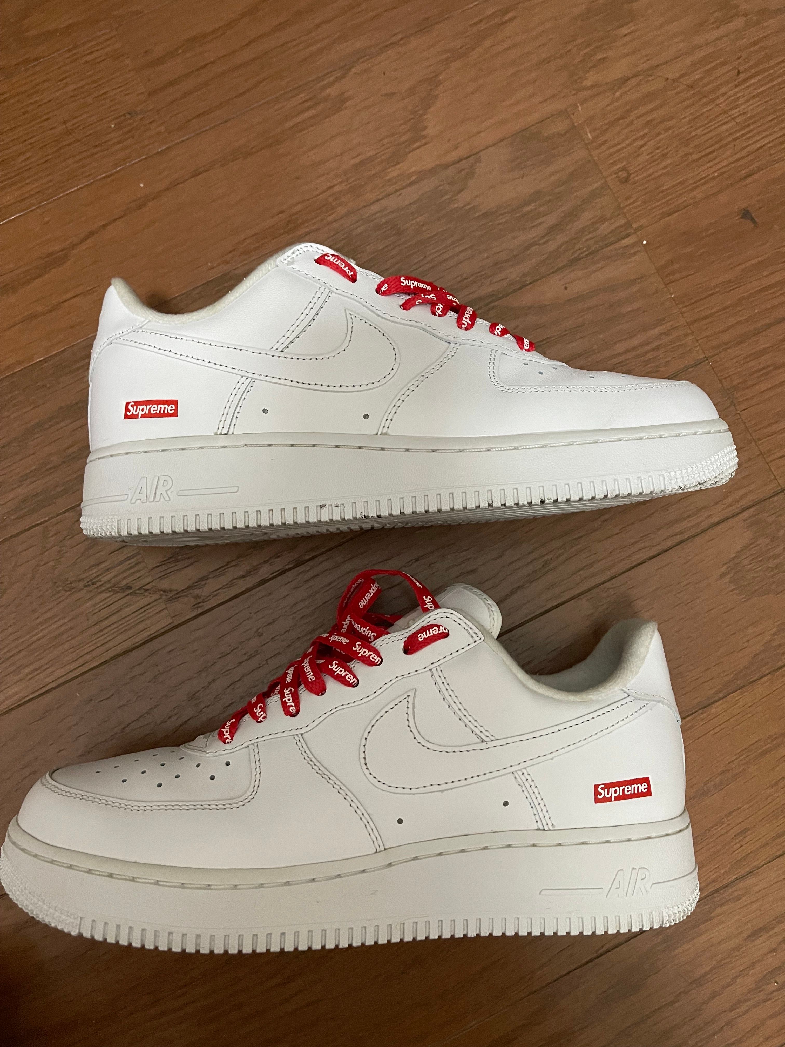 Supreme × Nike Air Force 1 Low "White"
