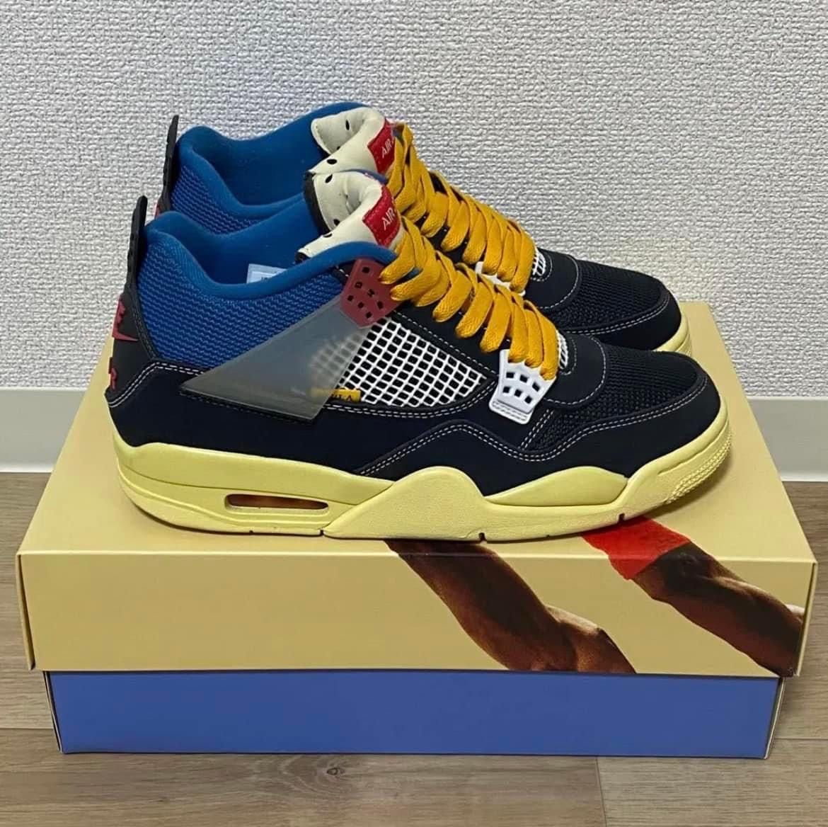 UNION × NIKE AIR JORDAN 4 "OFF NOIR"