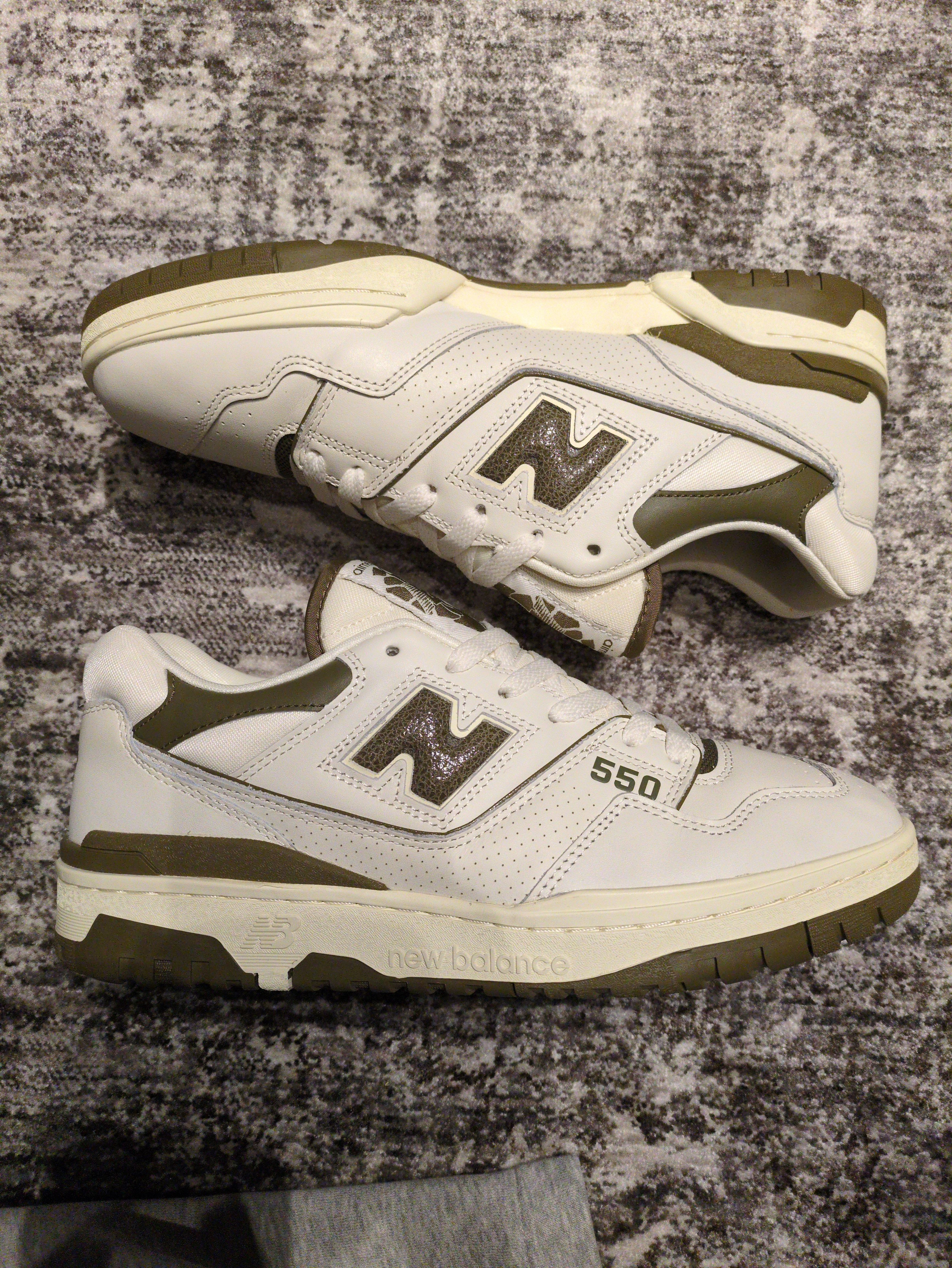 Aime Leon Dore × New Balance 550 "White/Olive"