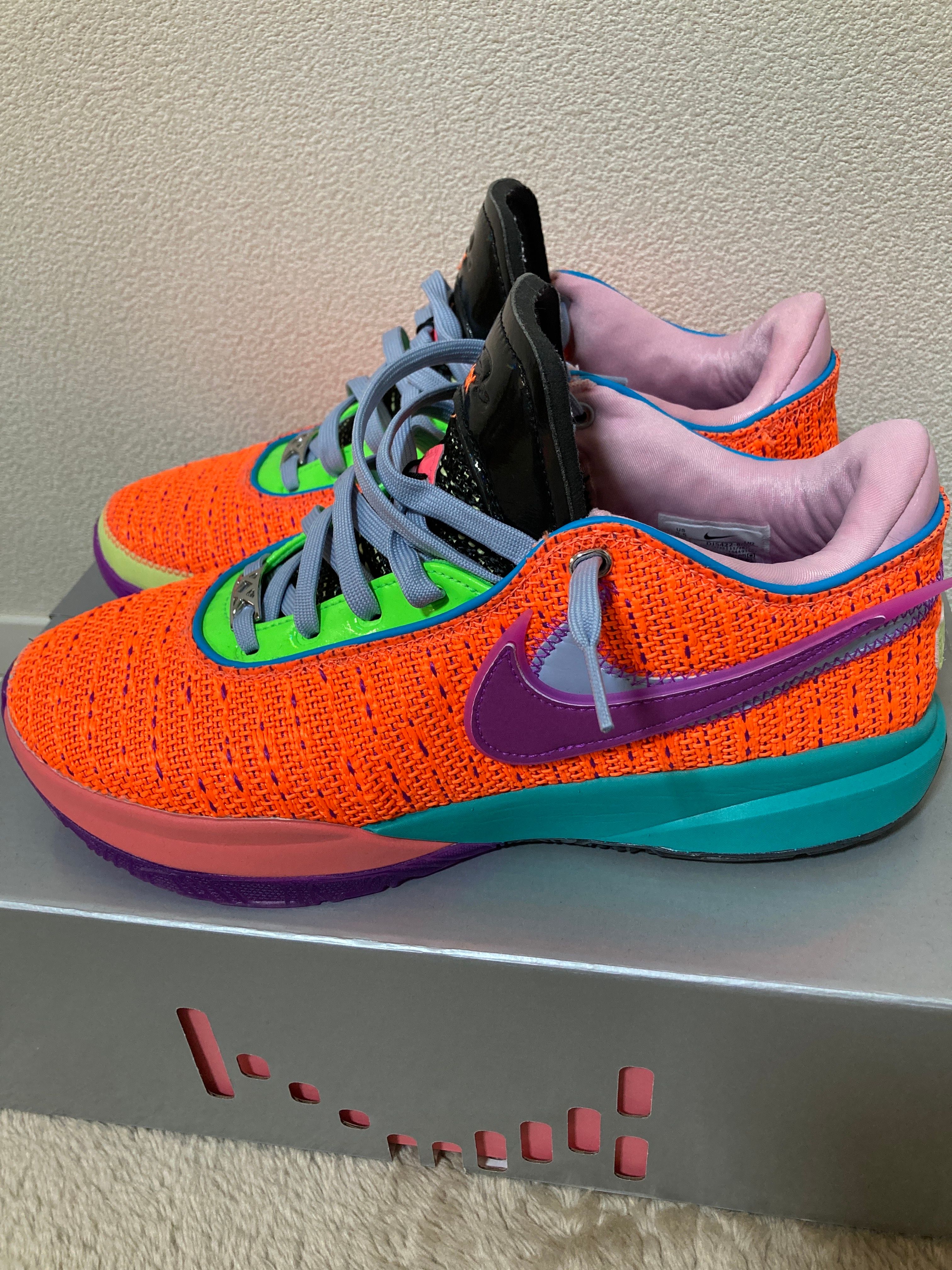 Nike Lebron 20 "Total Orange/Green Strike/Hot Punch/Vivid Purple"