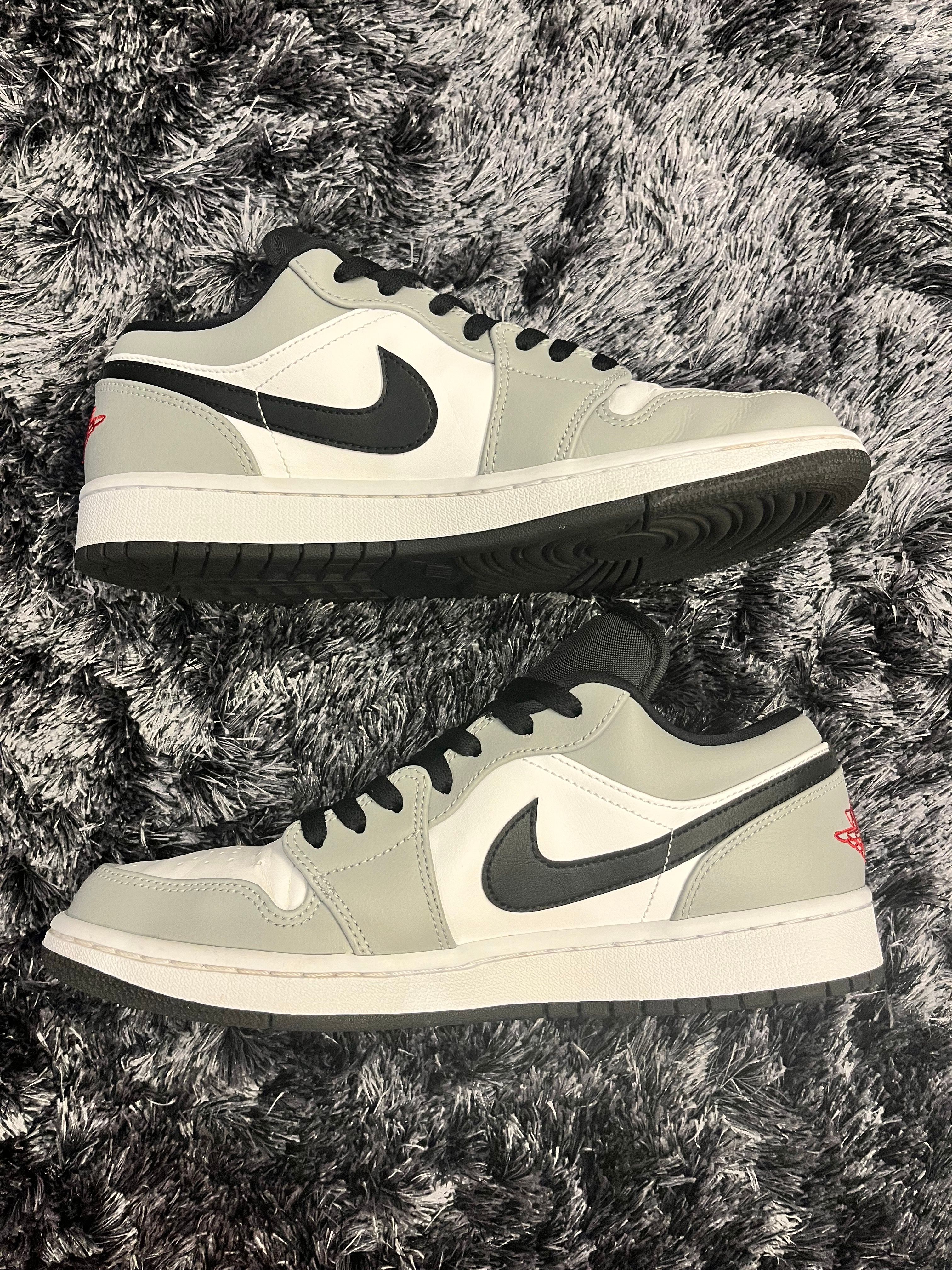 NIKE AIR JORDAN 1 LOW "LIGHT SMOKE GREY"