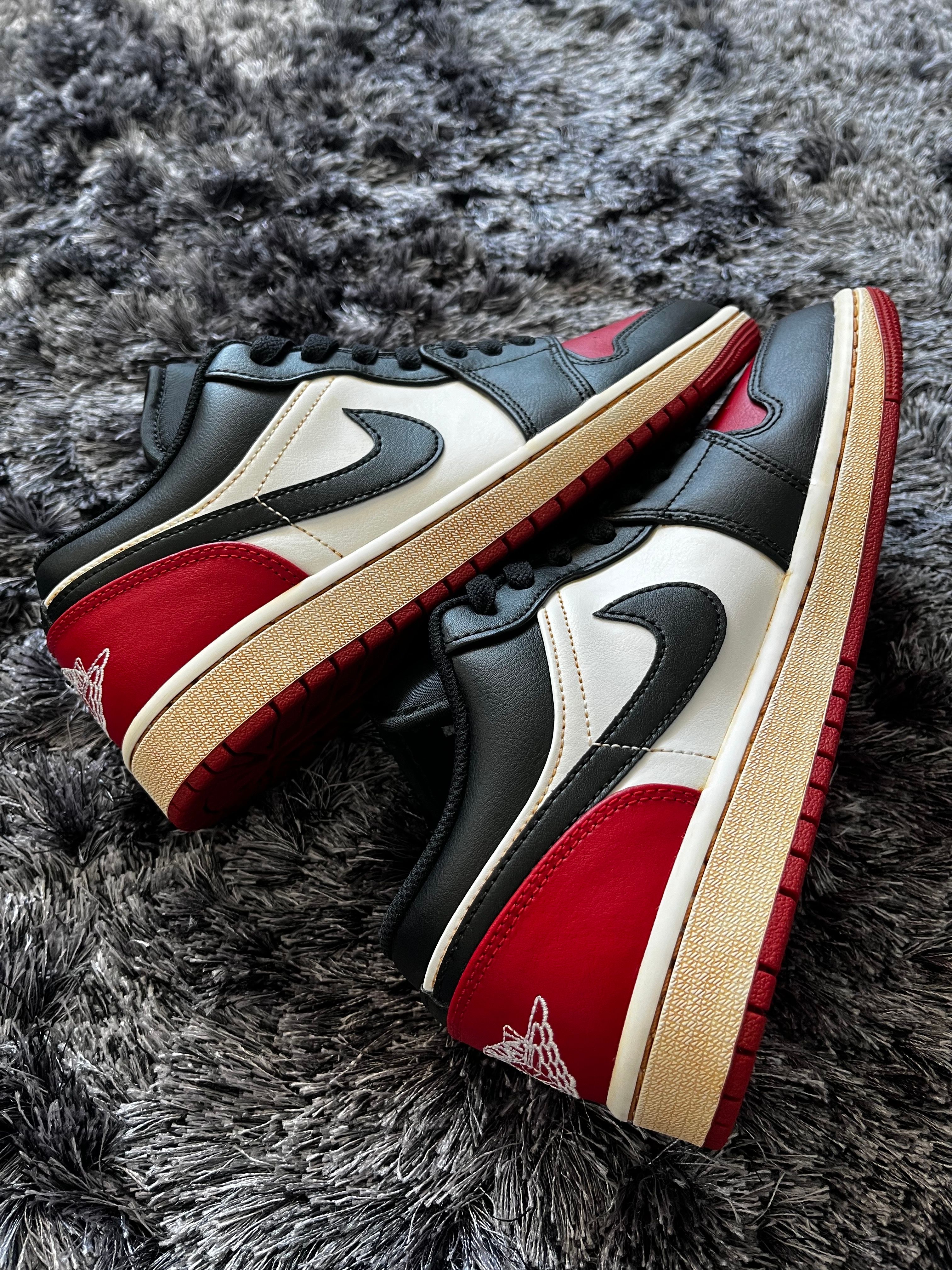 Nike Air Jordan 1 Low "Bred Toe" 