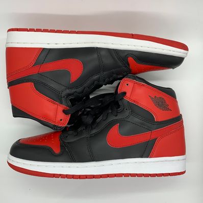 Nike Air Jordan 1 Retro High "Black Varsity Red/Bred"(2001)