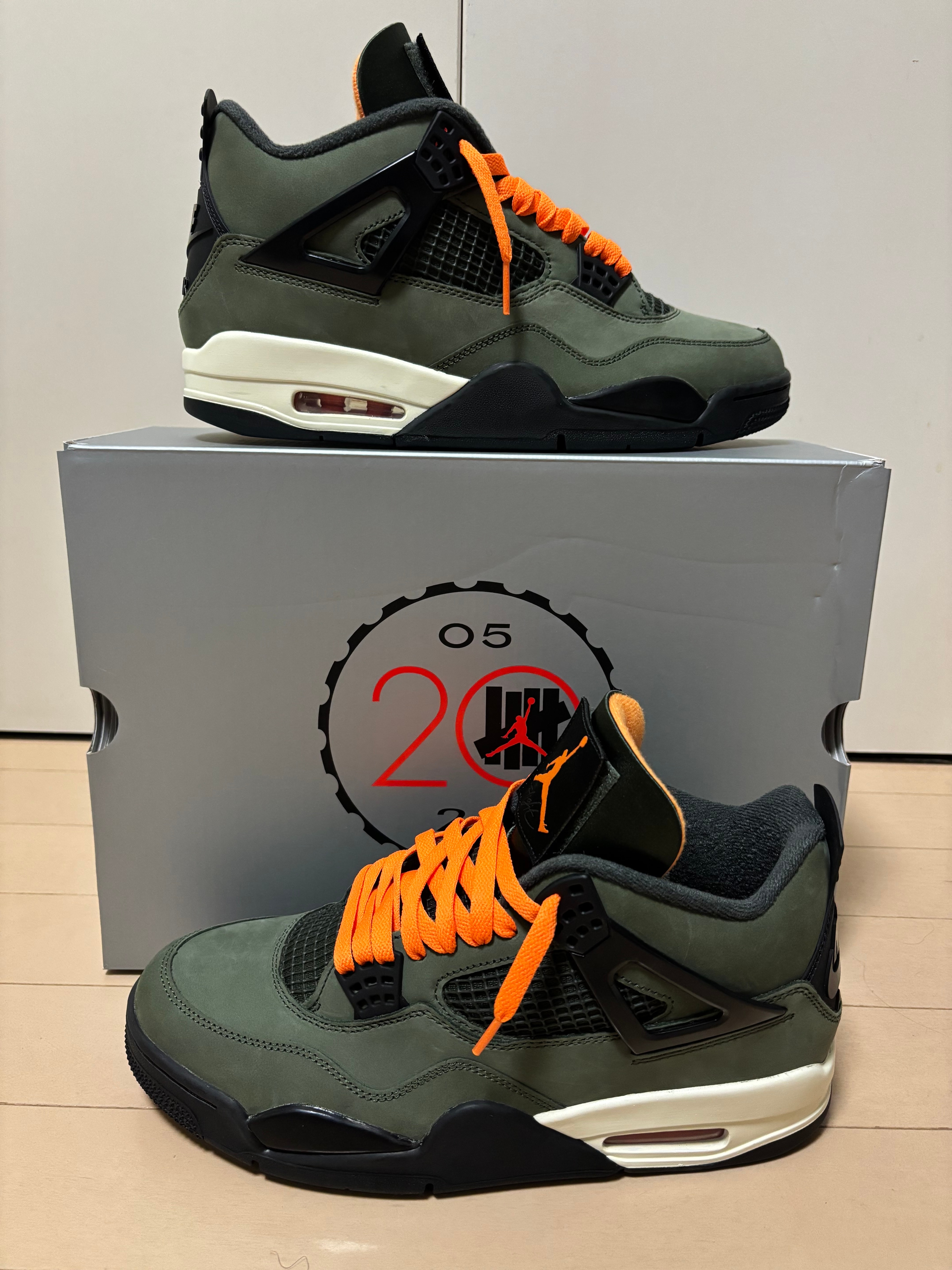 UNDEFEATED × Nike Air Jordan 4 Retro "Deep Green" (2025)