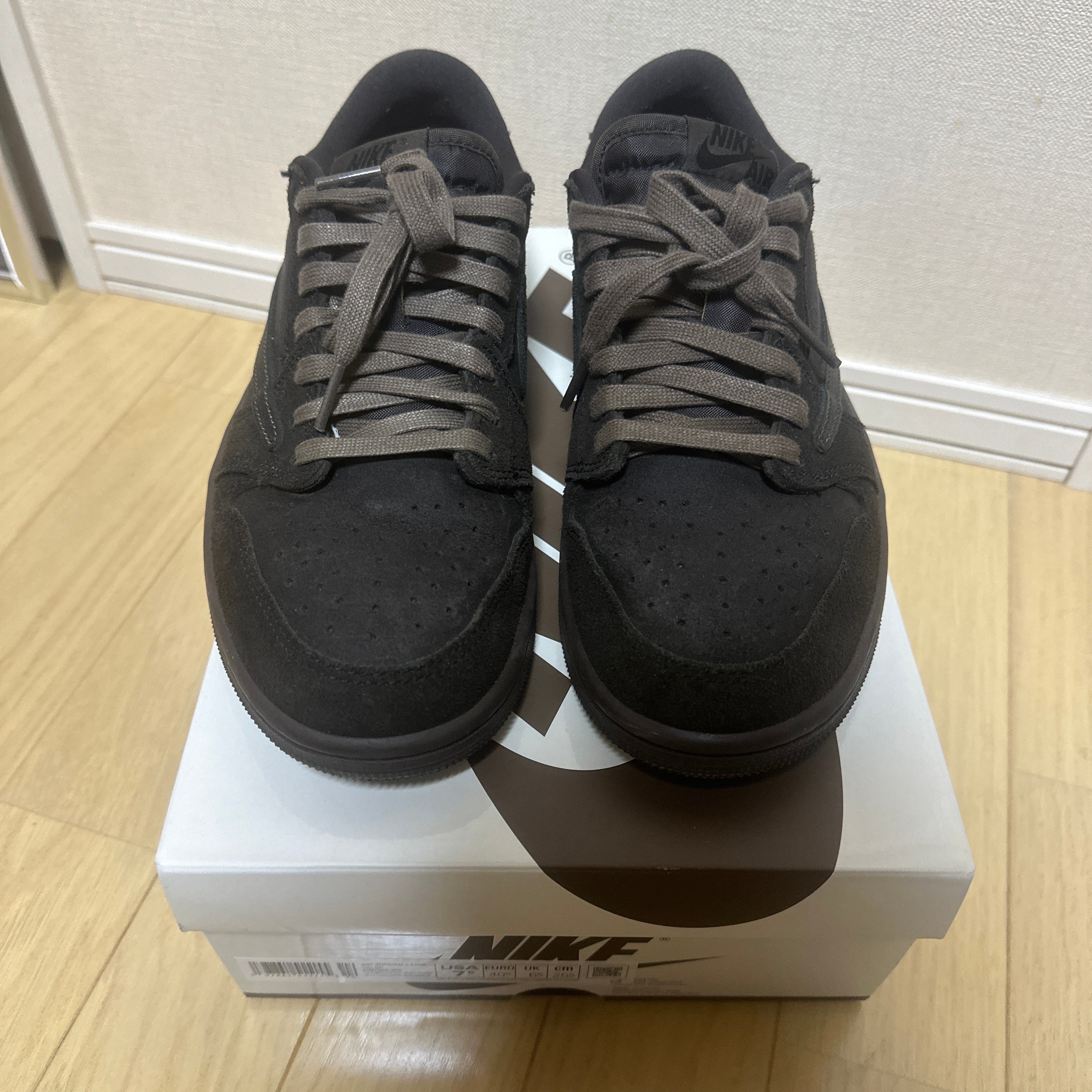 Travis Scott × Nike Air Jordan 1 Low OG SP "Velvet Brown and Dark Mocha"