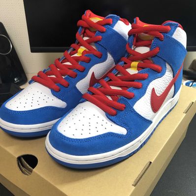 Nike SB Dunk High "Doraemon"