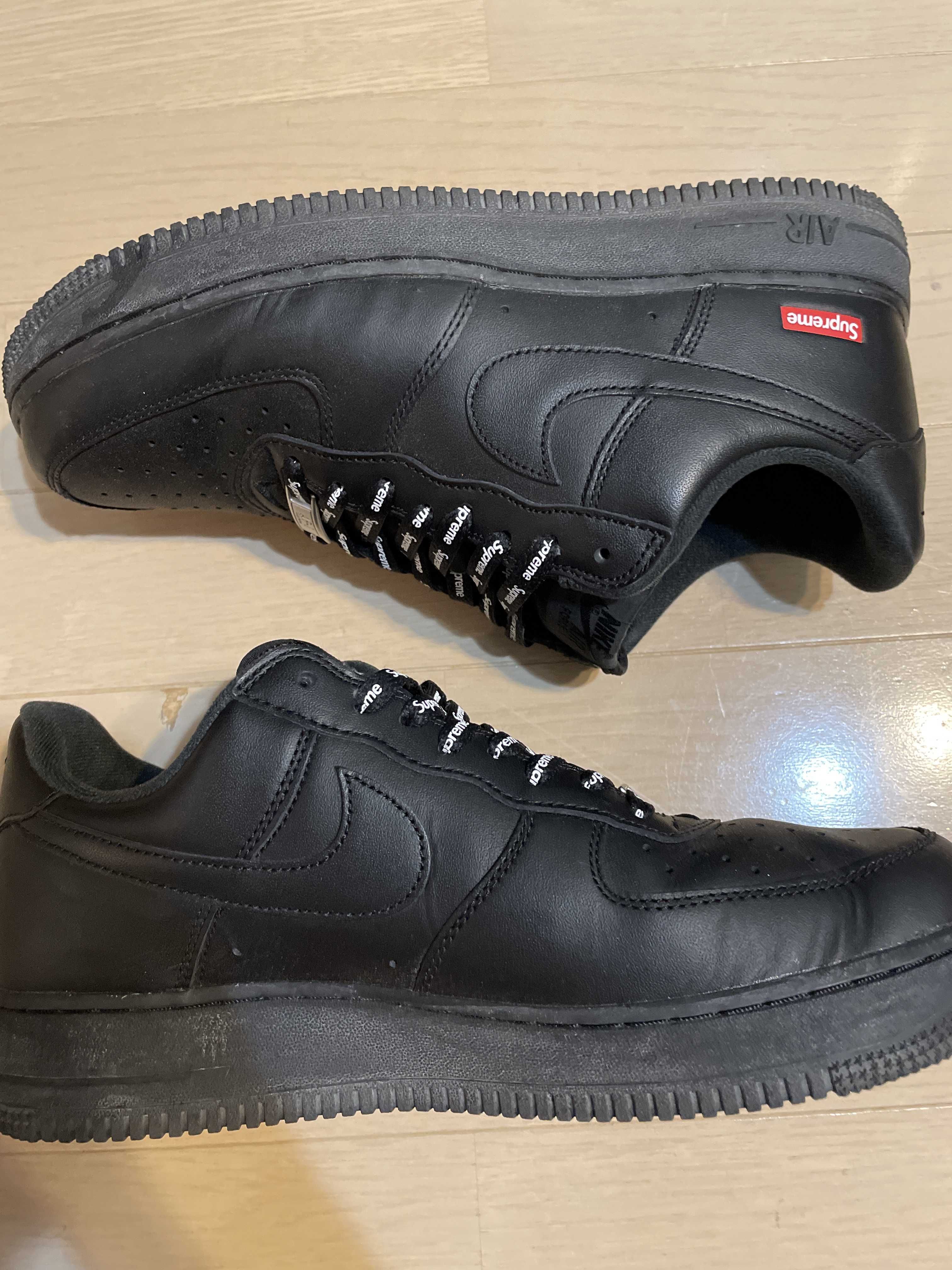 Supreme × Nike Air Force 1 Low "Black"