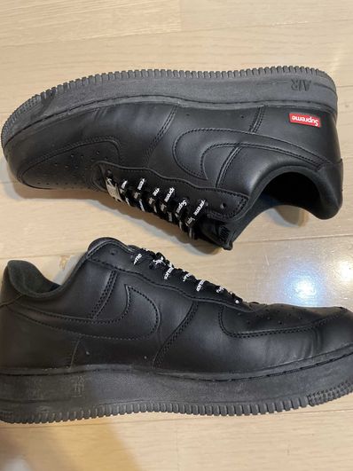 Supreme × Nike Air Force 1 Low "Black"