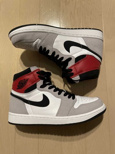 Nike Air Jordan 1 High OG "White/Black/Light Smoke Grey"