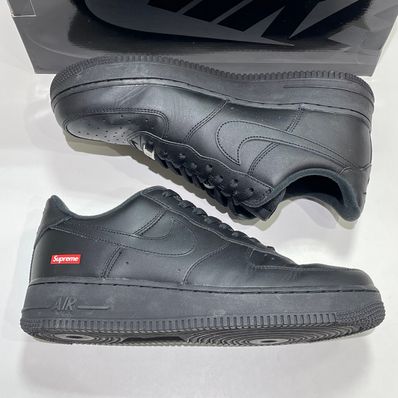 Supreme × Nike Air Force 1 Low "Black"