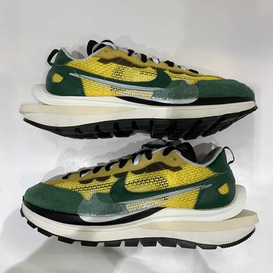 sacai × Nike Vapor Waffle "Tour Yellow/Stadium Green-Sail"