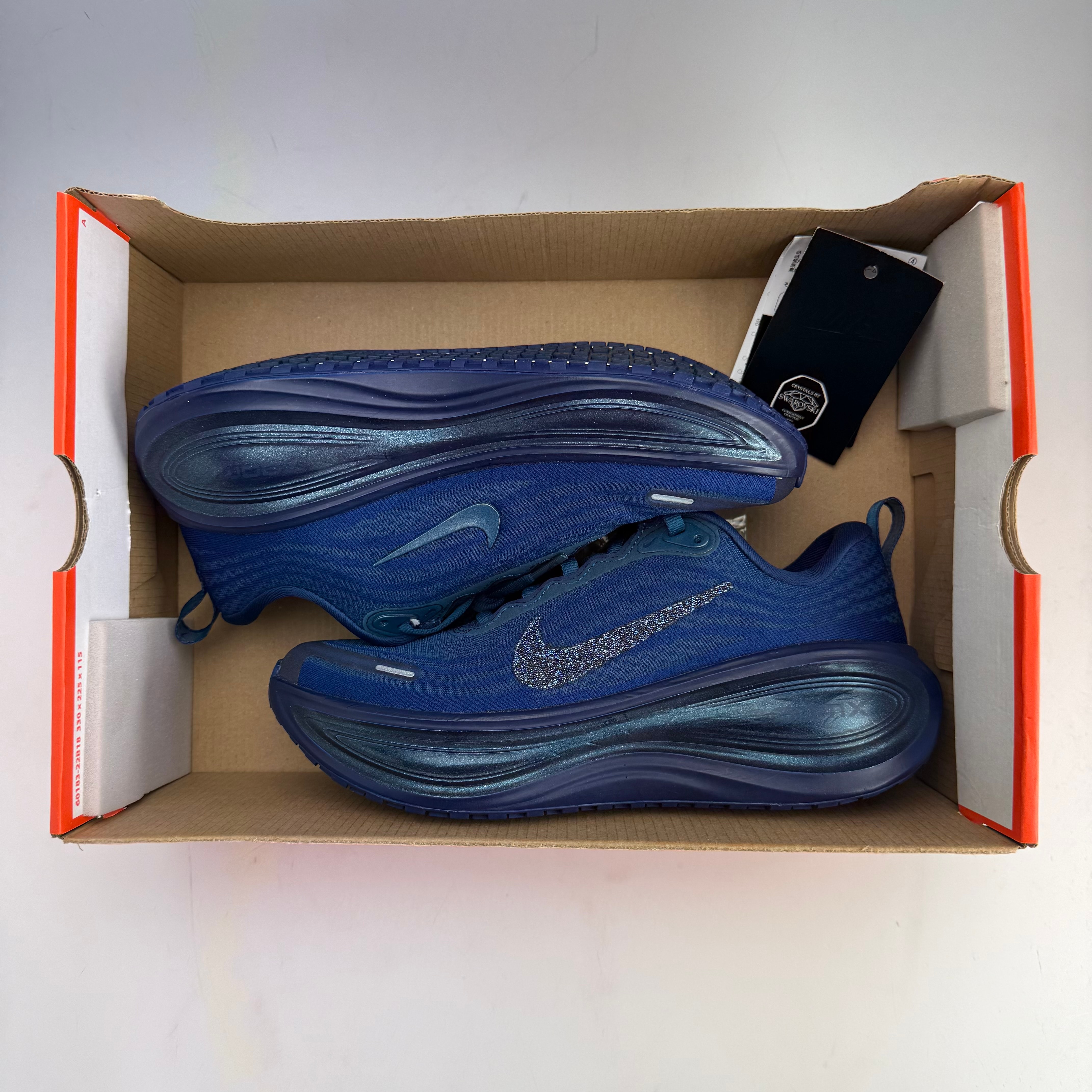 Swarovski × Nike Women's Vomero Plus "Blue Force"