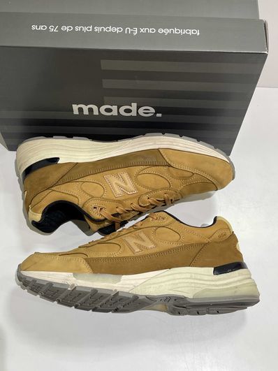 New Balance 992 Made in USA "Tan/Brown"