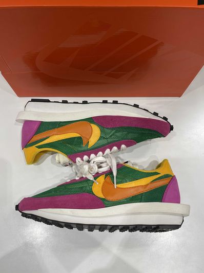 sacai × NIKE LDV WAFFLE "PINE GREEN"