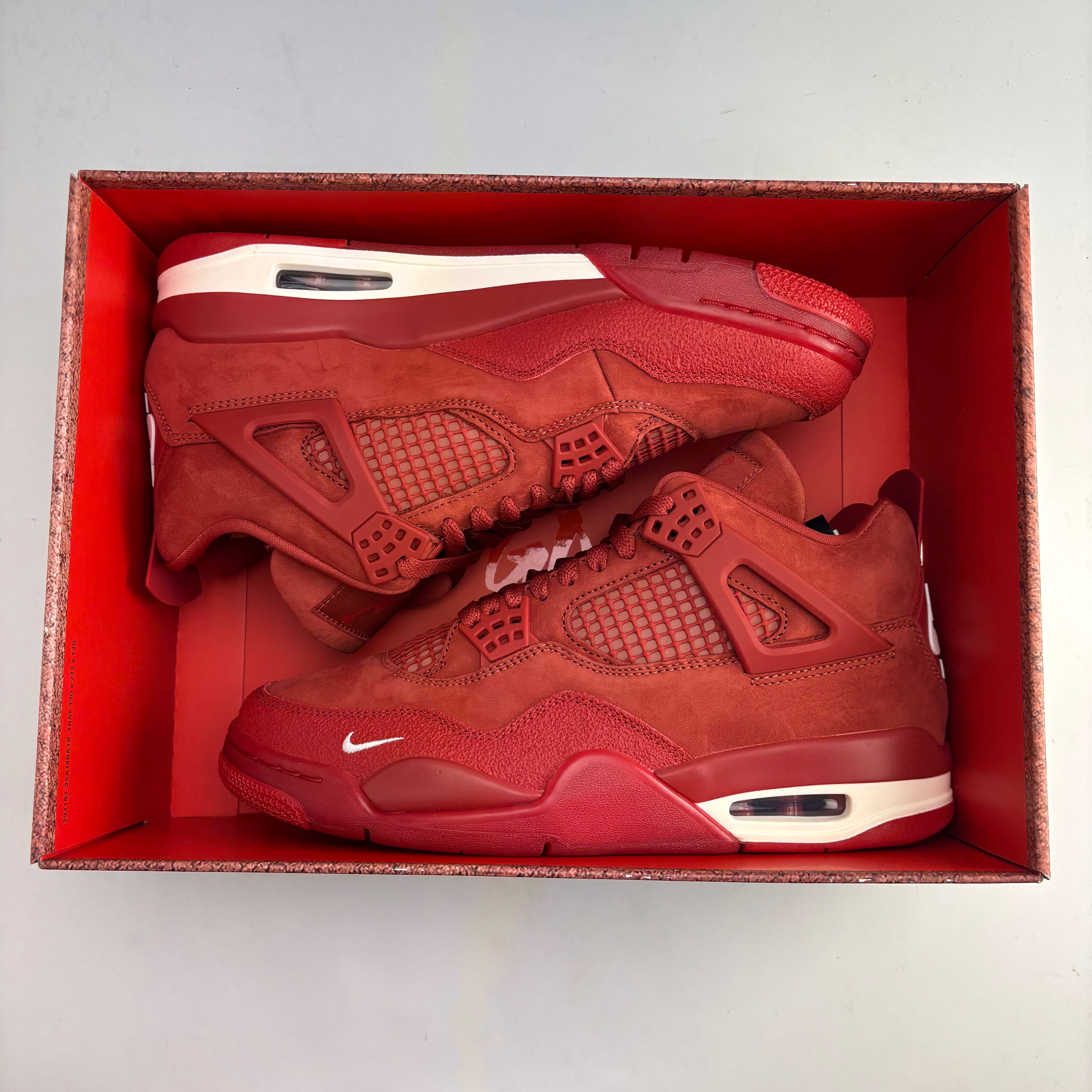 Nigel Sylvester × Nike Air Jordan 4 Retro OG "Brick By Brick"