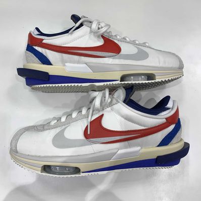 sacai × Nike Zoom Cortez "White and University Red"