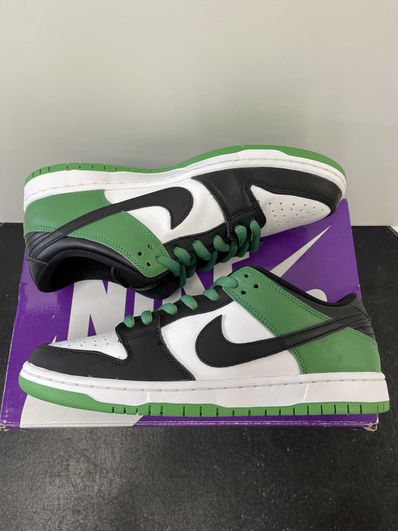 Nike SB Dunk Low Pro "Black and Classic Green"