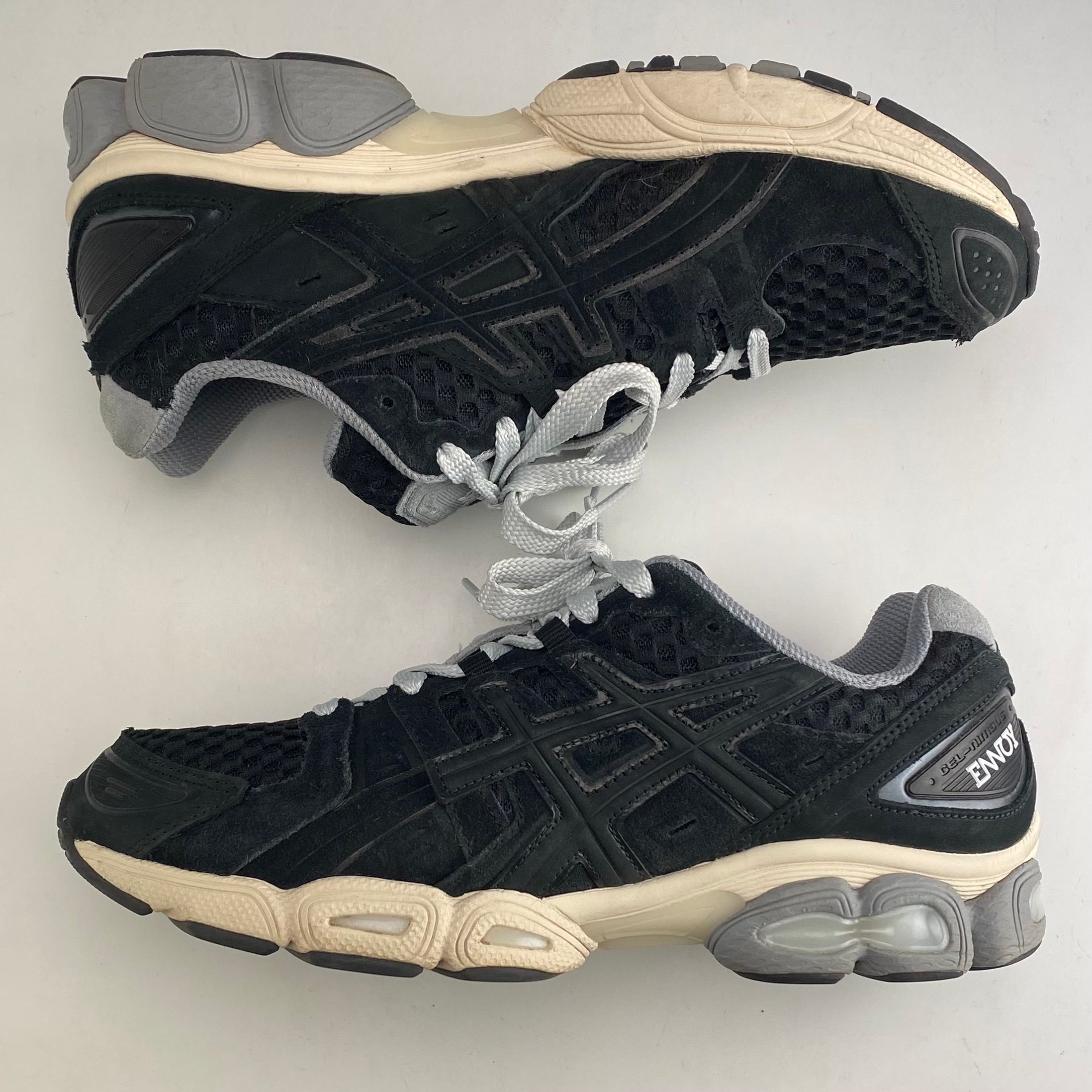 ENNOY × Asics Gel-Nimbus 9 "Black/Sheet Rock" (1201A986-002)