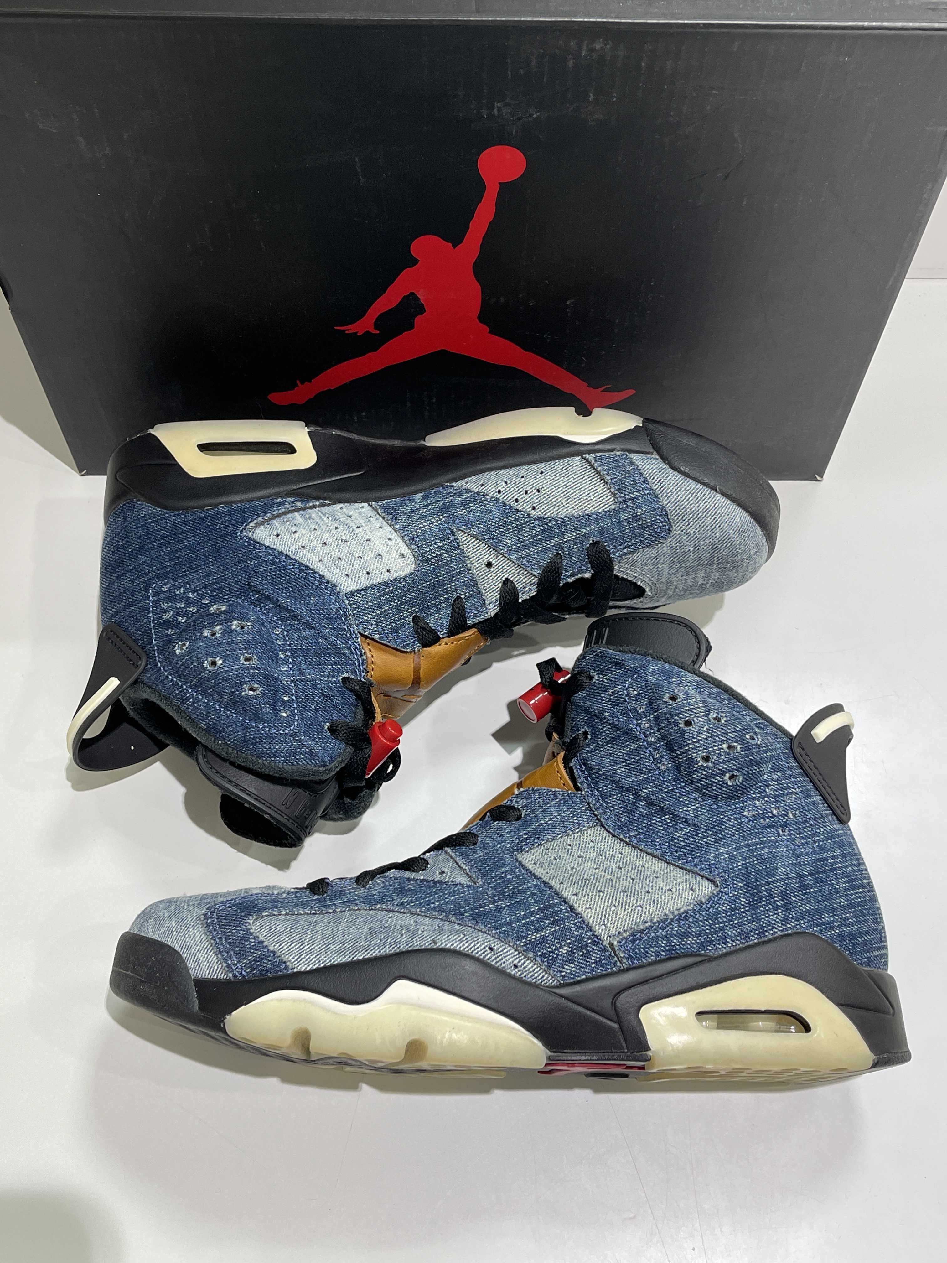 NIKE AIR JORDAN 6 "WASHED DENIM"