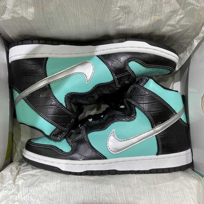 Diamond Supply × Nike SB Dunk High "Tiffany"