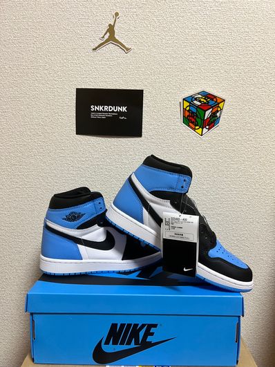 Nike Air Jordan 1 Retro High OG "University Blue/UNC Toe"