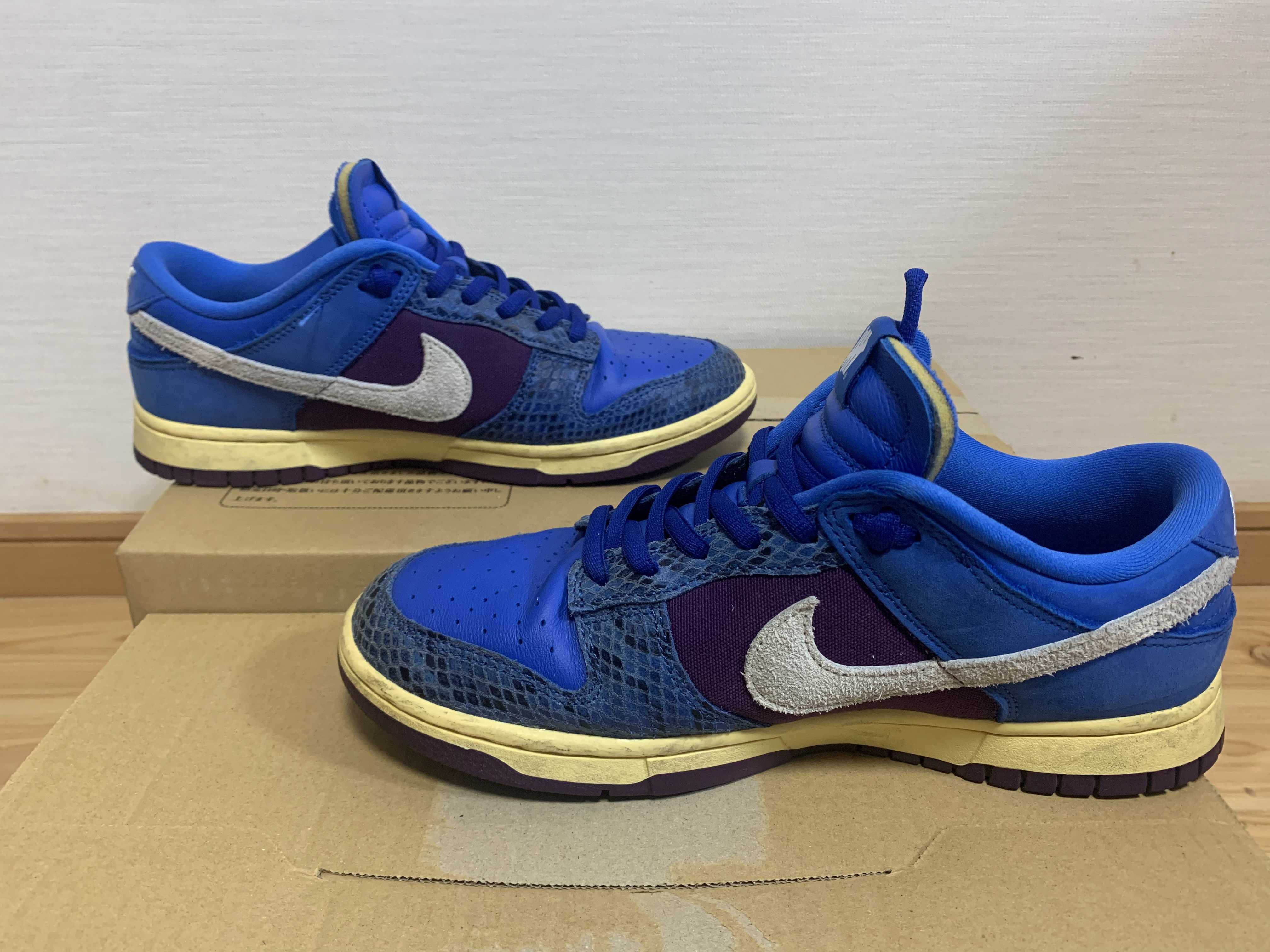 UNDEFEATED × Nike Dunk Low SP "Royal"