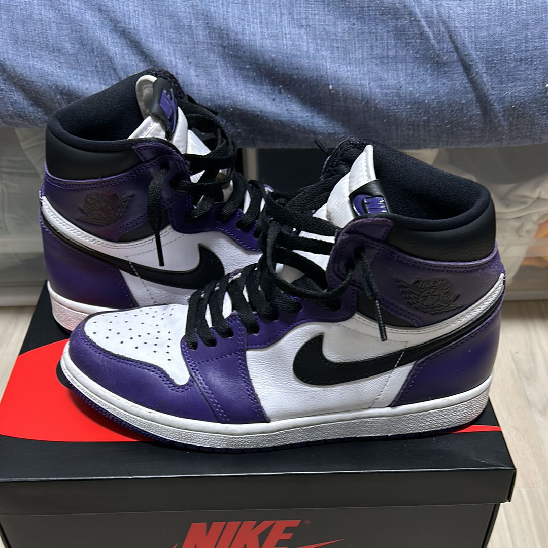 Nike Air Jordan 1 Retro High OG "Court Purple White/Black" (2020)