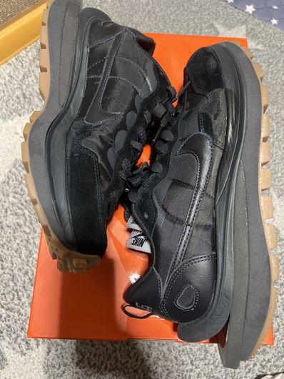 sacai × Nike VaporWaffle "Black Gum"