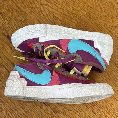 KAWS × sacai × Nike Blazer Low "Purple Dusk"