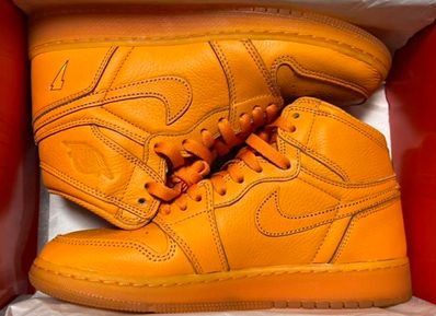 Nike GS Air Jordan 1 Retro High Gatorade "Orange Peel"