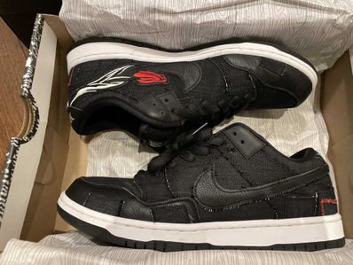 Wasted Youth × Nike SB Dunk Low "Black Denim"(Special Box) / VERDY
