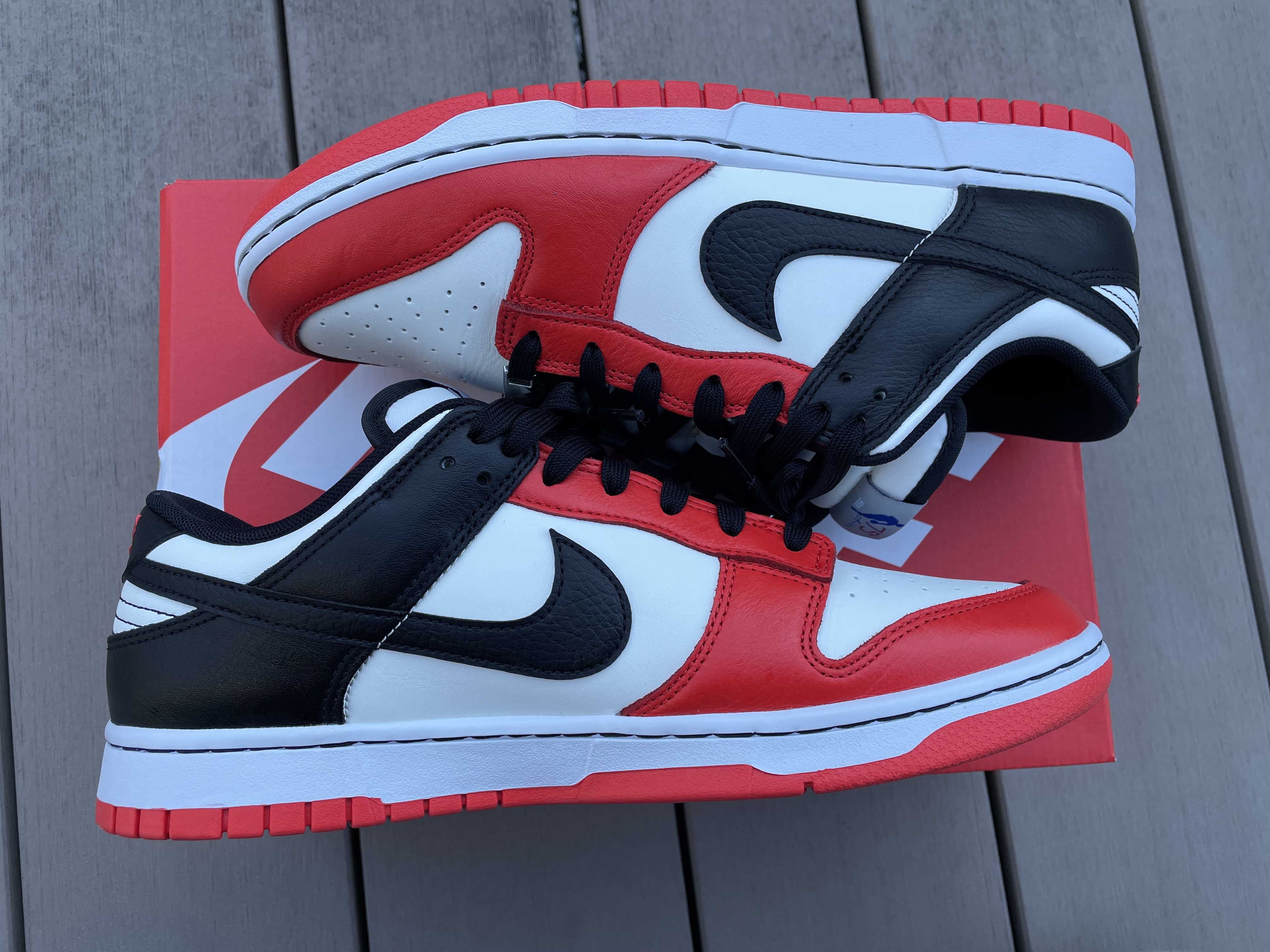 NBA × Nike Dunk Low EMB 75th Anniversary "Chicago Bulls"