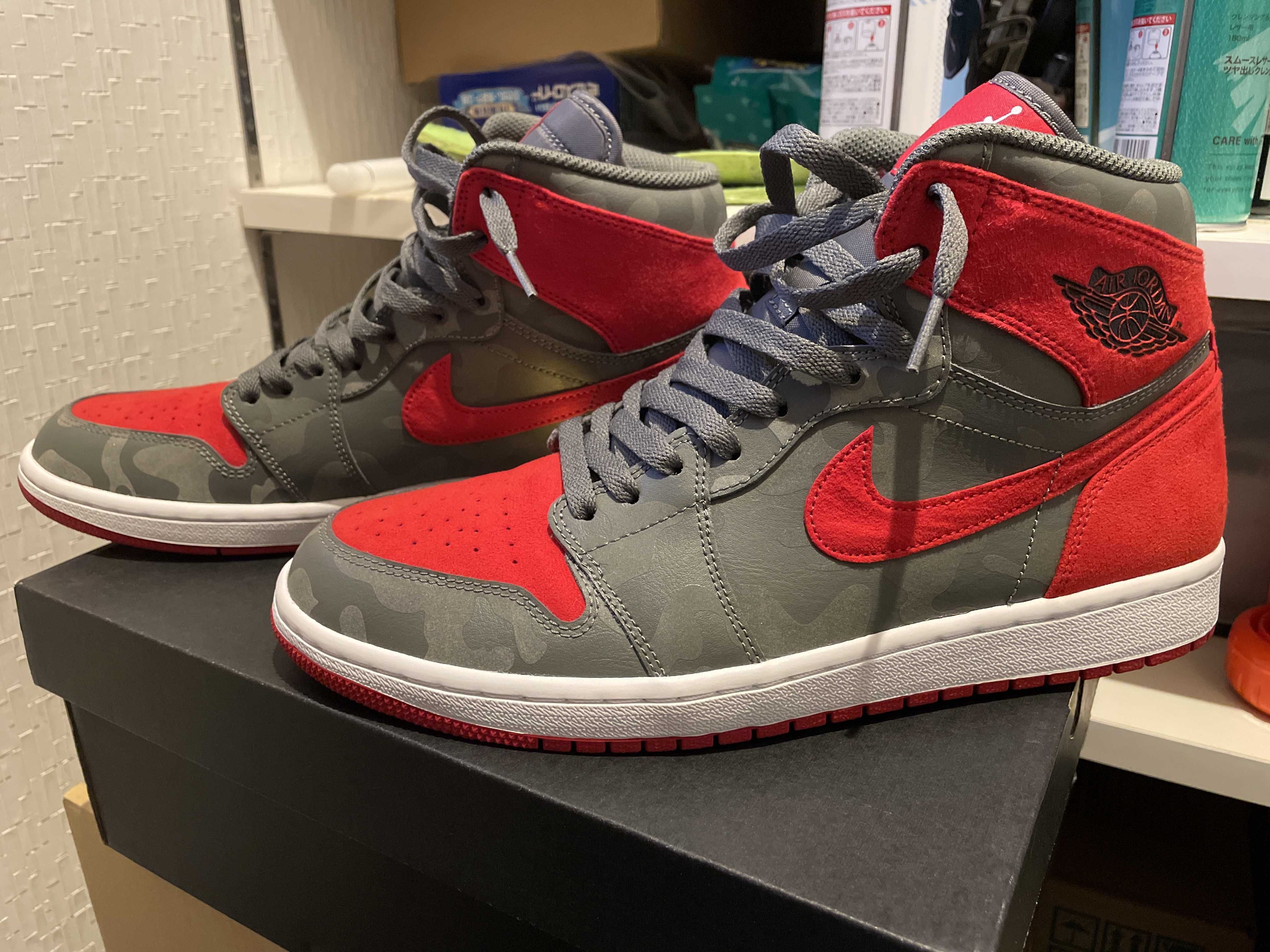 Nike Air Jordan 1 Retro High "Camo 3M Bred"