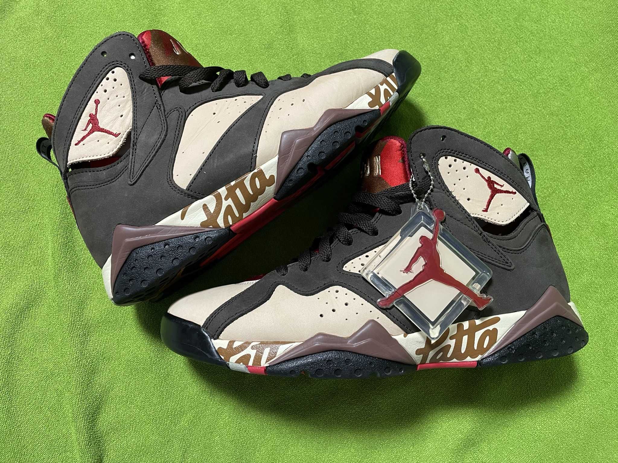 Patta × Nike Air Jordan 7 OG "Brown"