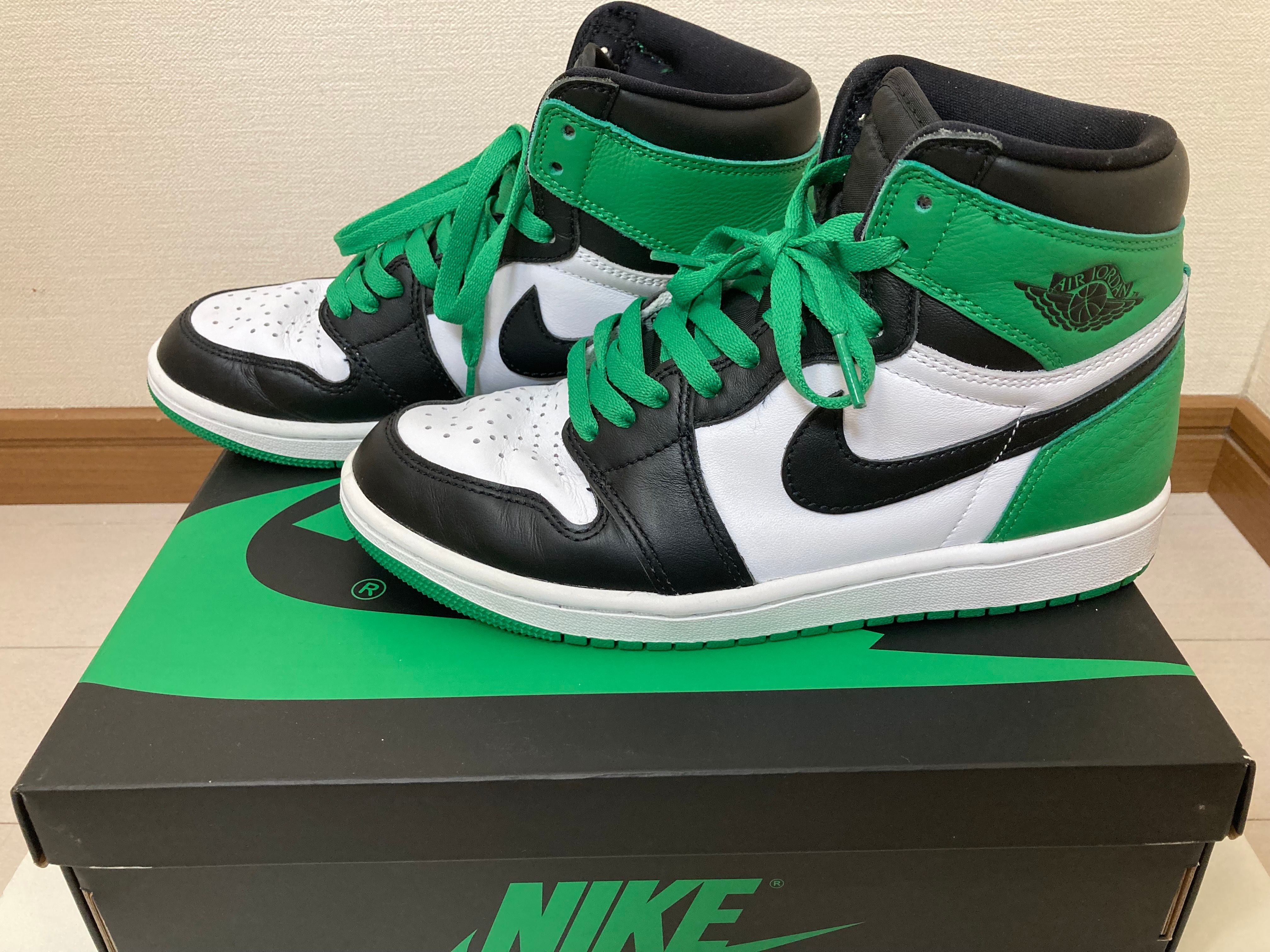 Nike Air Jordan 1 Retro High OG "Celtics/Black and Lucky Green" (2023)