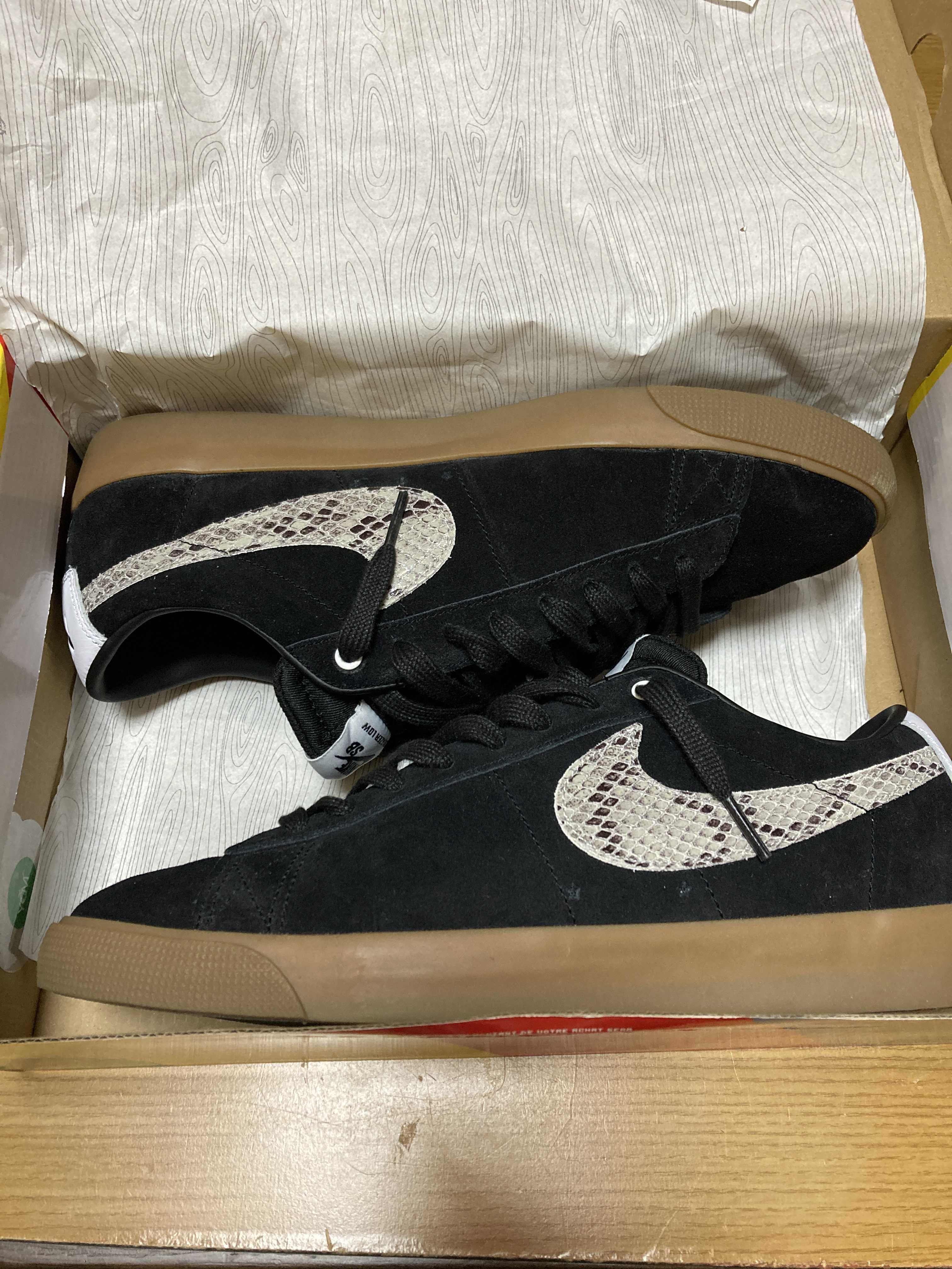 Wacko Maria × Nike SB Blazer Low "Black"