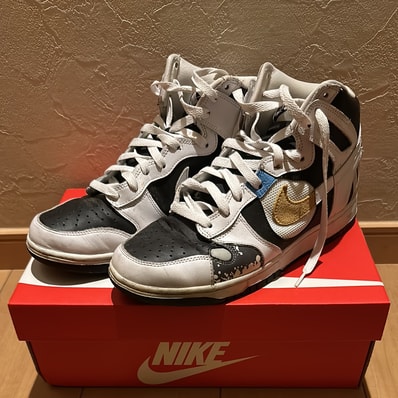 Nike Women's Dunk High "White and Black"