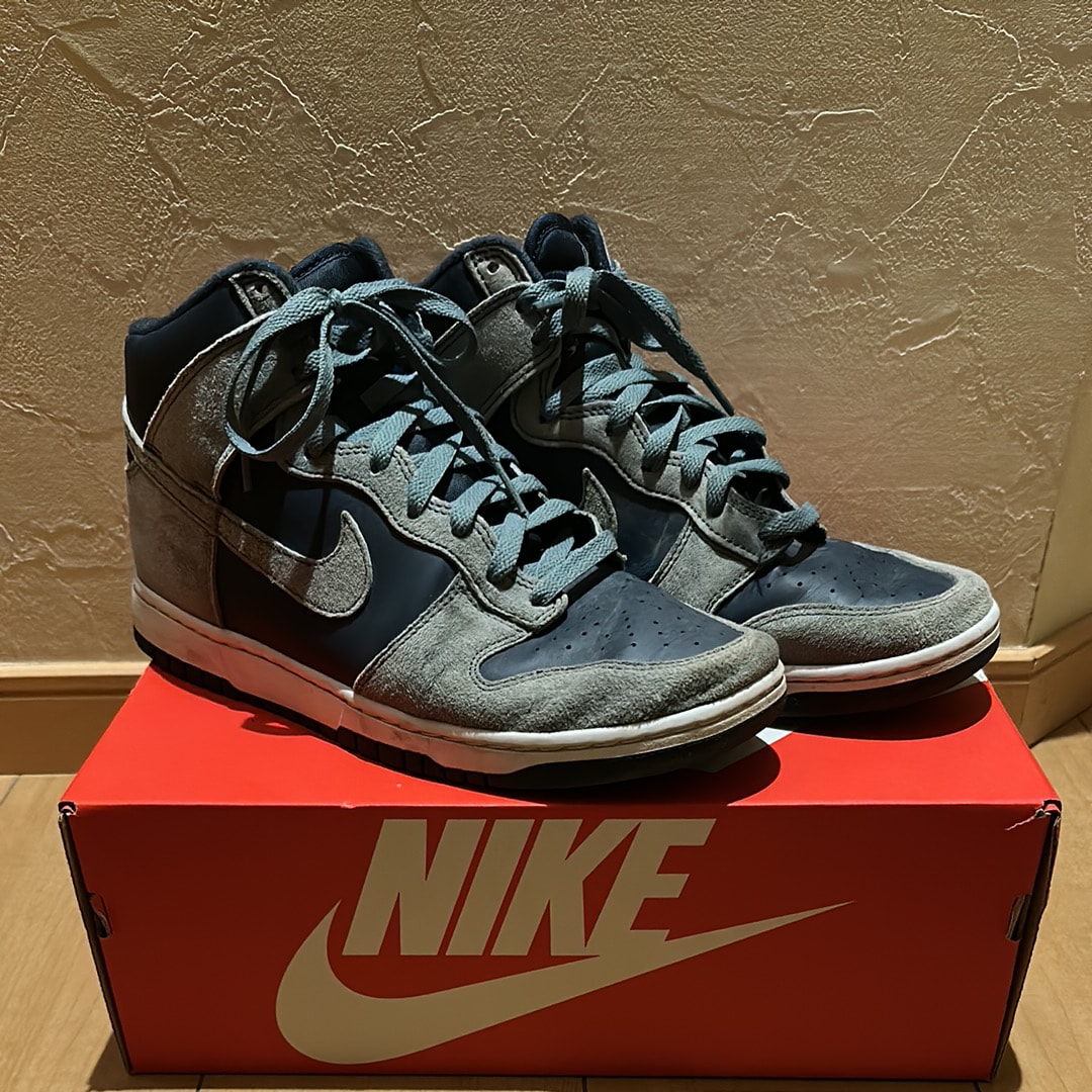 Nike Dunk High "Armory Navy and Mineral Slate"