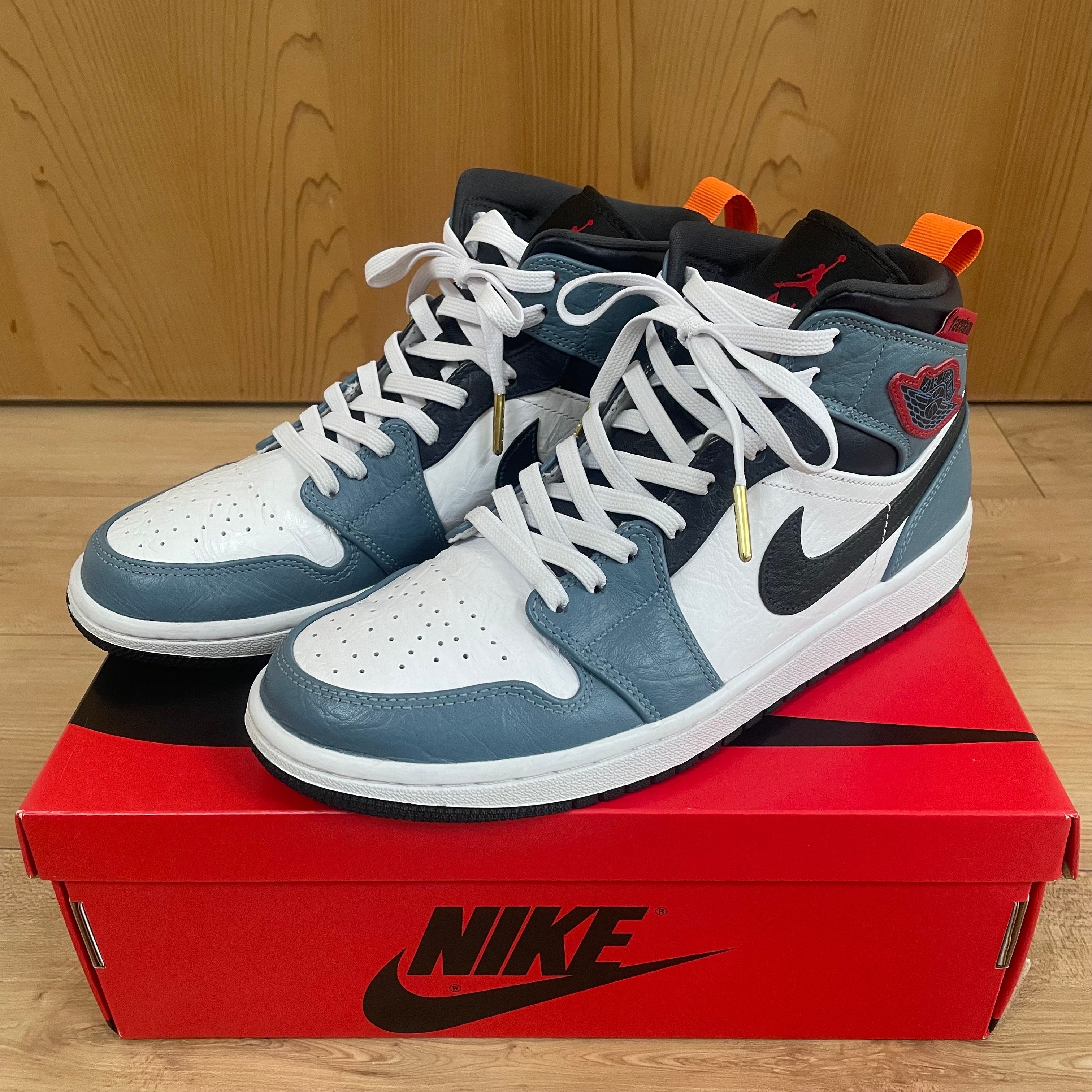 FACETASM × Nike Air Jordan 1 Mid "White/Navy"