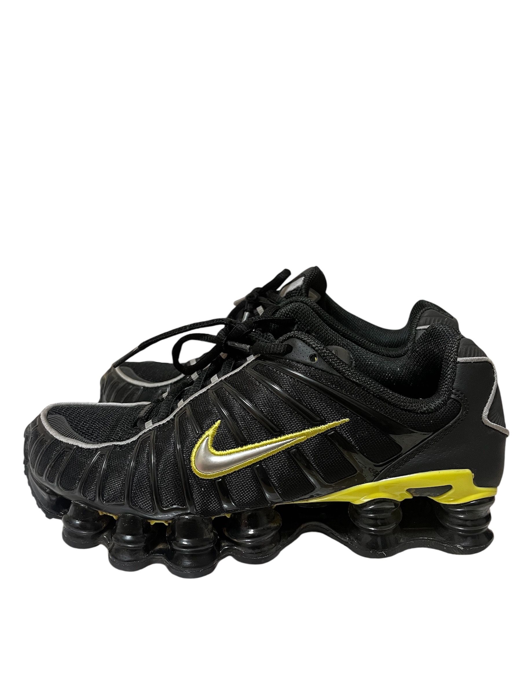Nike Shox TL "Black/Dynamic Yellow/Metallic Silver"