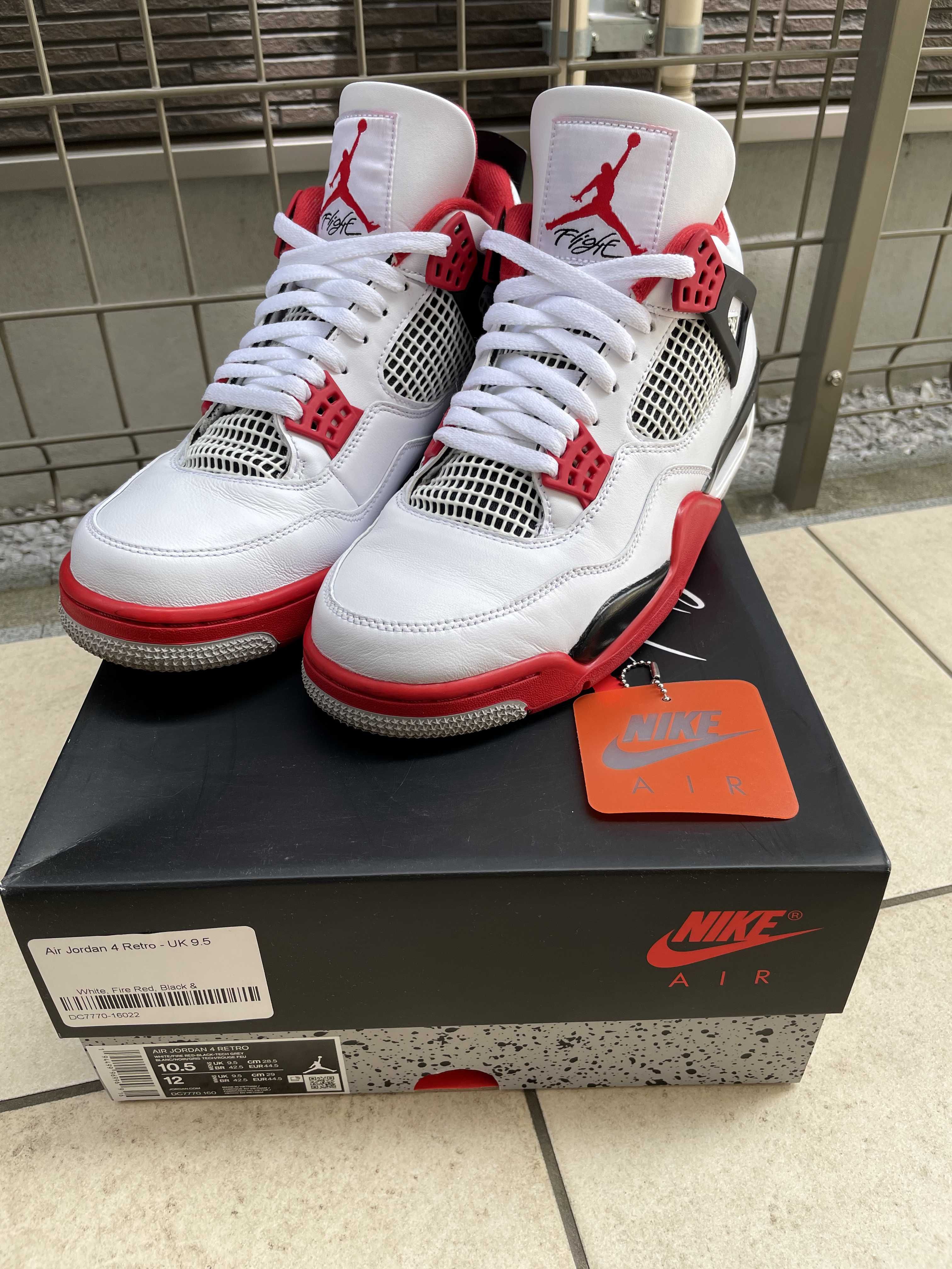 Nike Air Jordan 4 Retro OG "Fire Red" (2020)