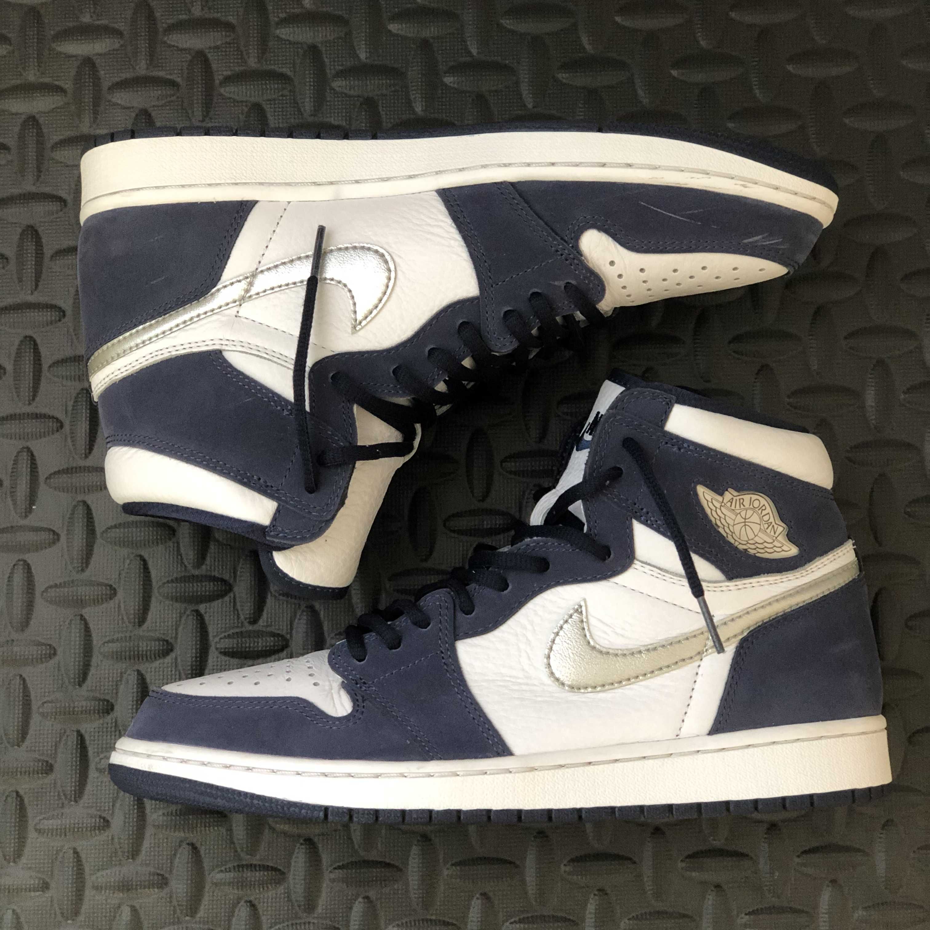 Nike Air Jordan 1 High OG CO.JP "White/Midnight Navy" (2020)(ブリーフケースなし)