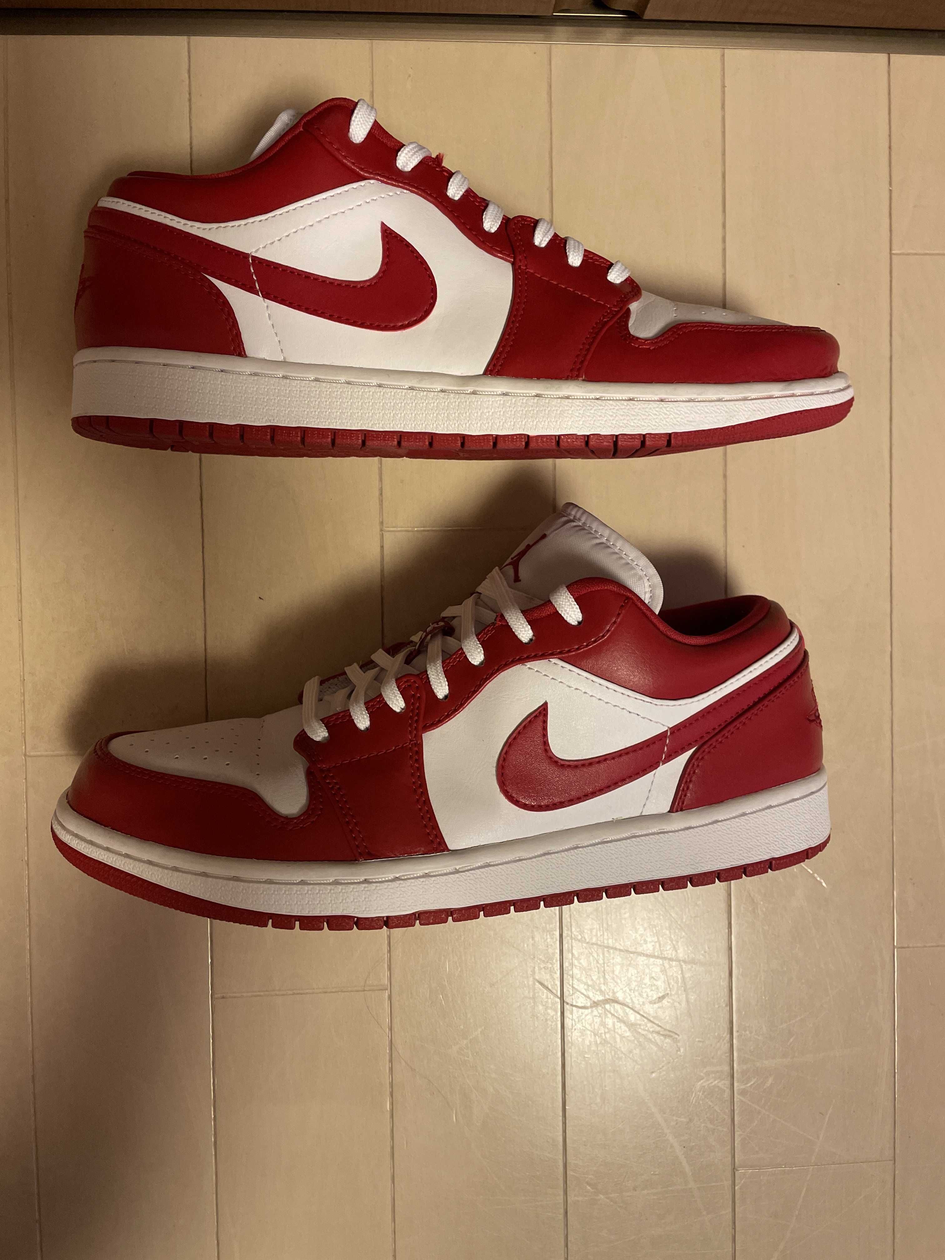 Nike Air Jordan 1 Low "Gym Red/White"