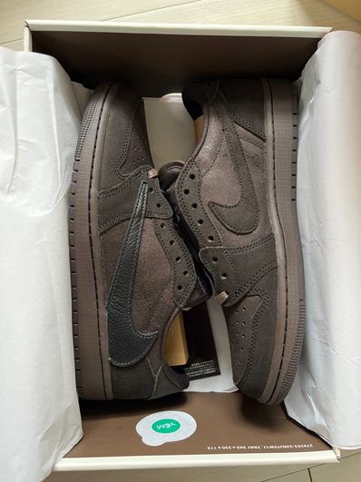 Travis Scott × Nike Air Jordan 1 Low OG SP "Velvet Brown and Dark Mocha"