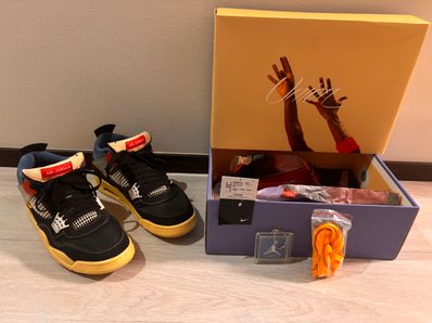 UNION × NIKE AIR JORDAN 4 "OFF NOIR"