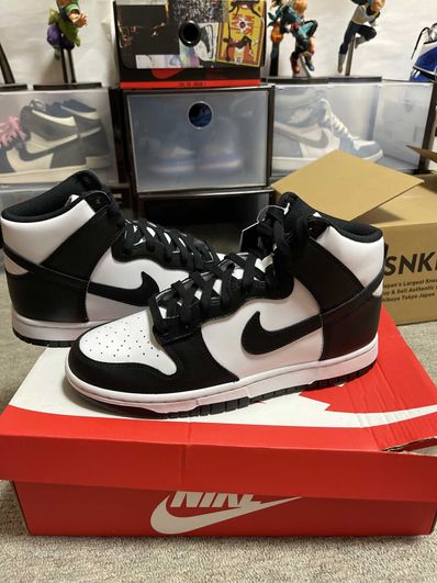Nike Dunk High "Black and White"